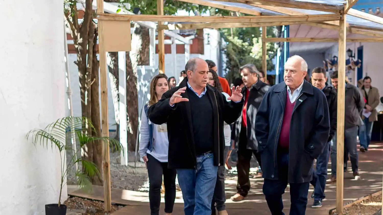 Lifschitz recorrió la muestra sobre Ana Frank