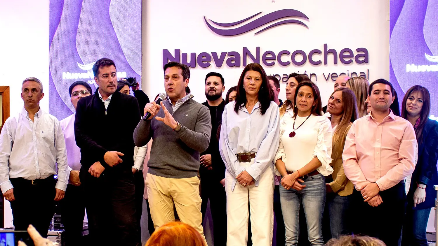 Lanzamiento. Nueva Necochea presentó a sus candidatos