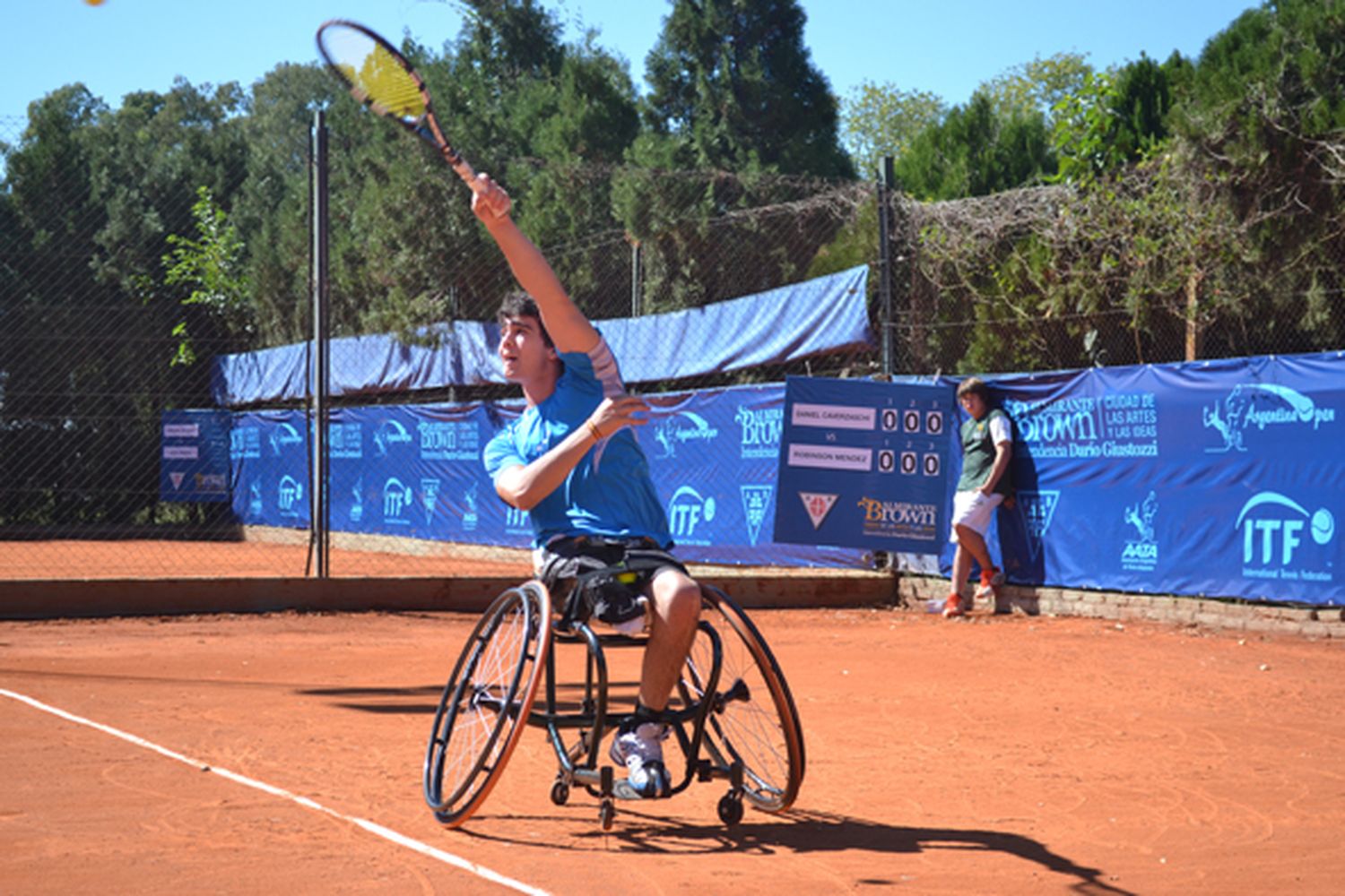 Almirante Brown: Comienza el "Argentina Open de Tenis sobre Silla de Ruedas 2014"