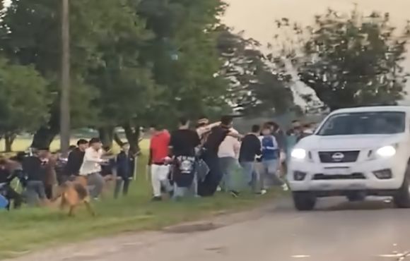 Pelea a la salida de una fiesta de Halloween: un video revela cómo fue el conflicto y habló el organizador
