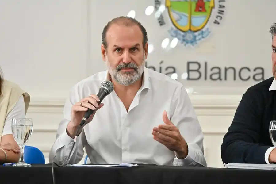 Federico Susbielles, intendente de Bahía Blanca.