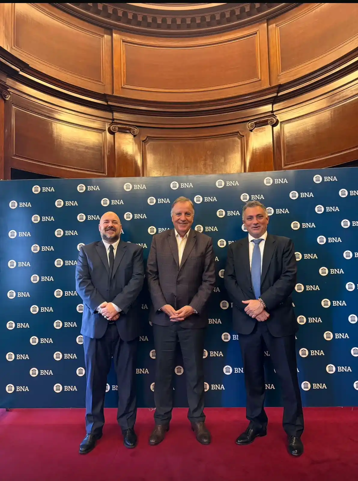 Carrancio se reunió con el presidente del Banco Nación.