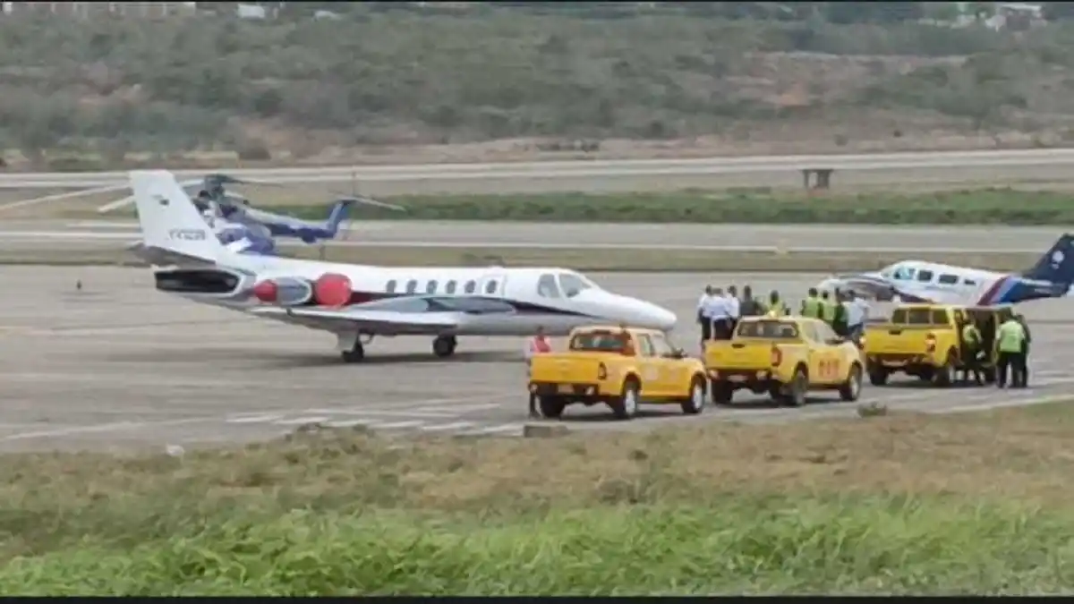 FILTRAN AUDIO DE LA EMERGENCIA de la aeronave venezolana en Cúcuta (Audio)