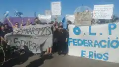 Movimientos sociales se manifiestan frente al campo