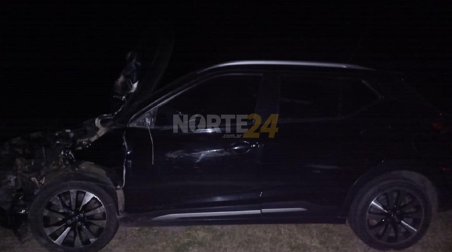 Solo daños materiales en un accidente vial cerca de El Bonete