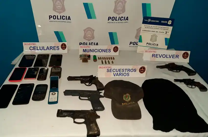 Allanaron la casa de dos sujetos "preparados" para robar