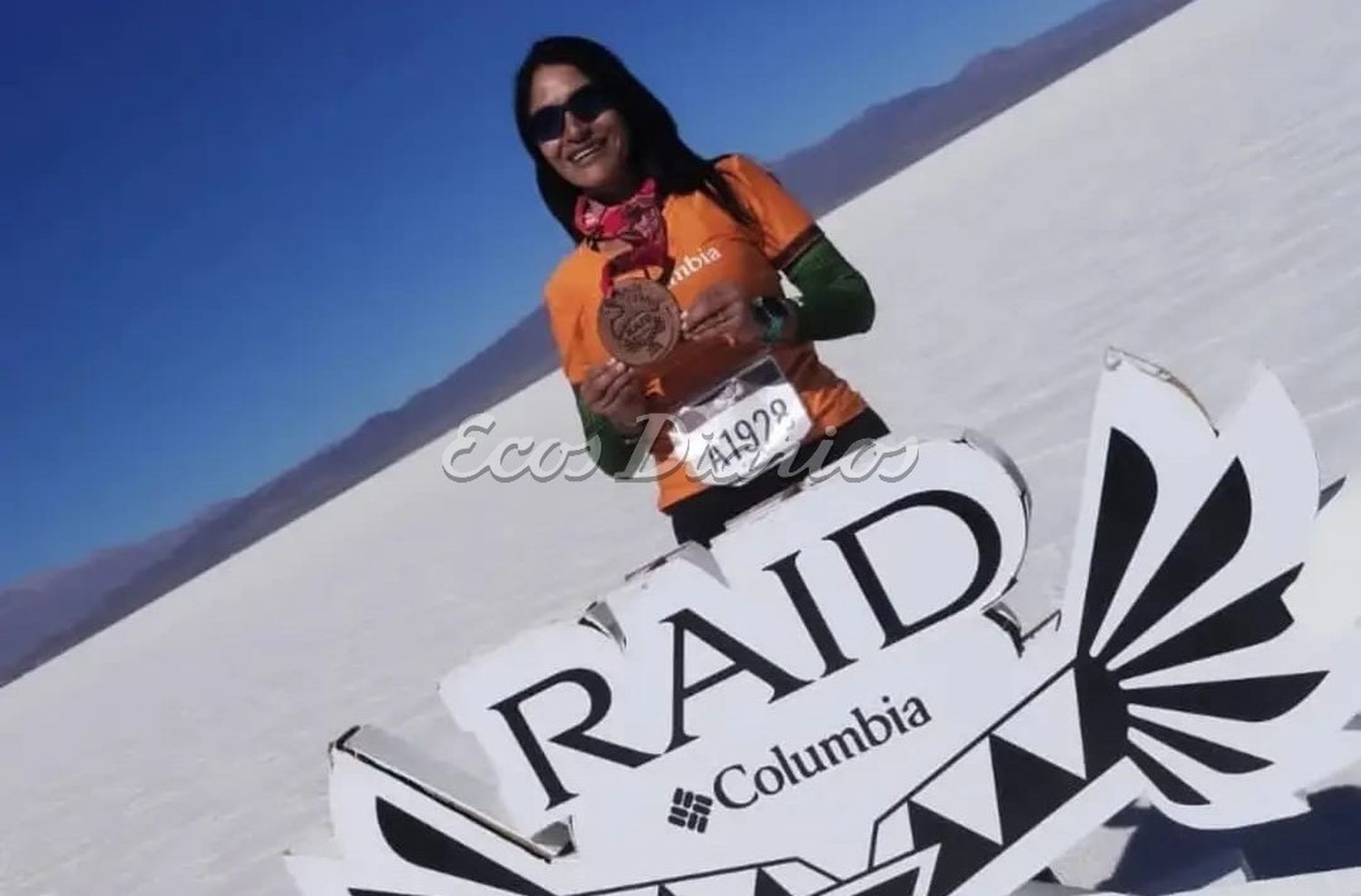Silvina Carrizo y su buena performance en el Raid Columbia