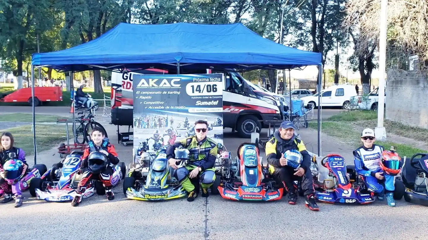 Preparativos para la primera fecha del Karting Regional de Concordia