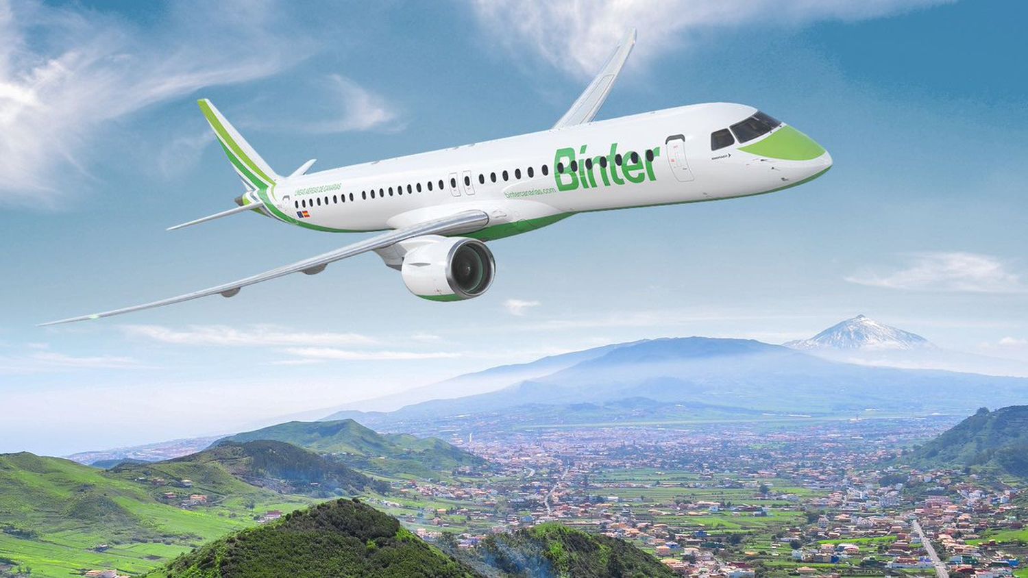 Binter Canarias será el primer cliente europeo del Embraer E195-E2