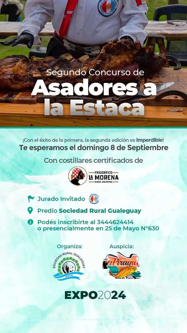 Concurso de Asado a la estaca-