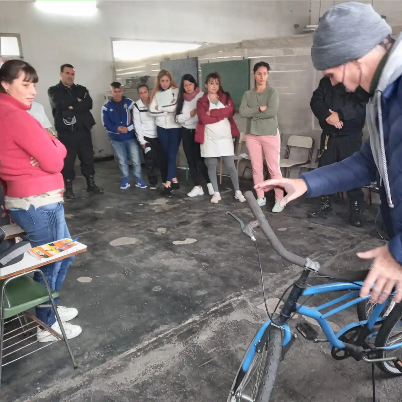 Agentes penitenciarias y personas privadas de su libertad participarán en proyecto solidario de armado de bicicletas