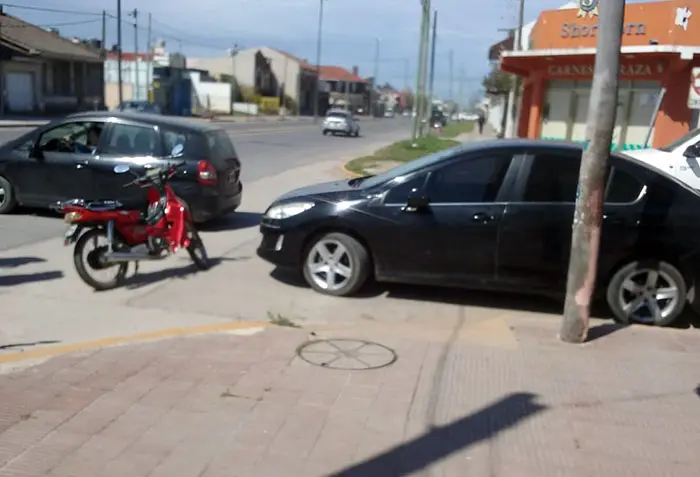 Varios accidentes con motoclistas