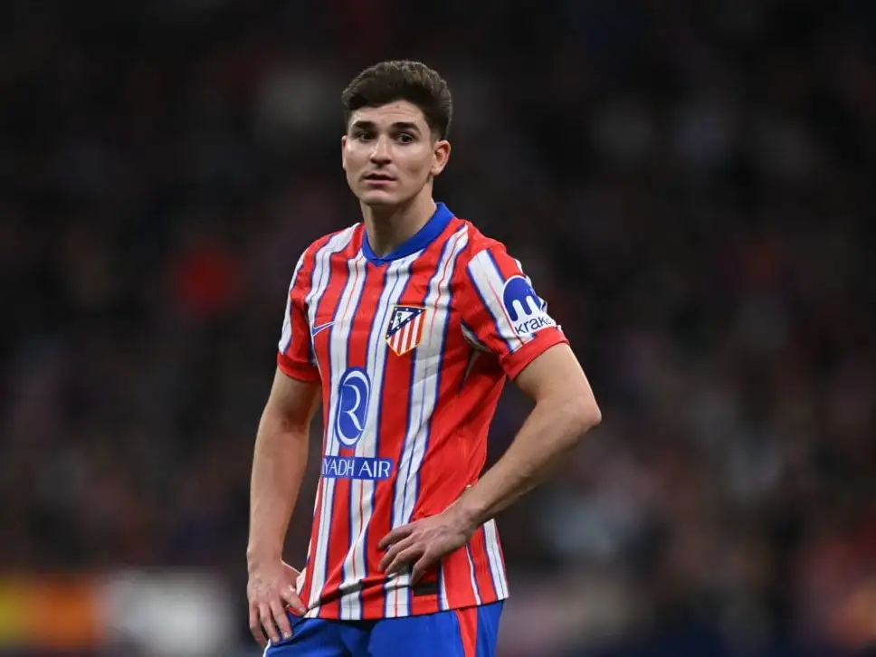 Julián Alvarez anotó, pero no le alcanzó al Atlético Madrid