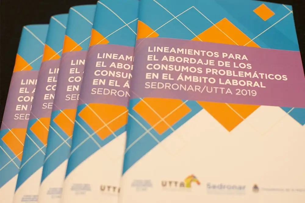 La UTTA y la SEDRONAR lanzaron una nueva guía. 
