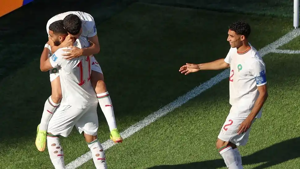Con el gol de Ismael Saibari, Marruecos se impuso en la segunda fecha del grupo C