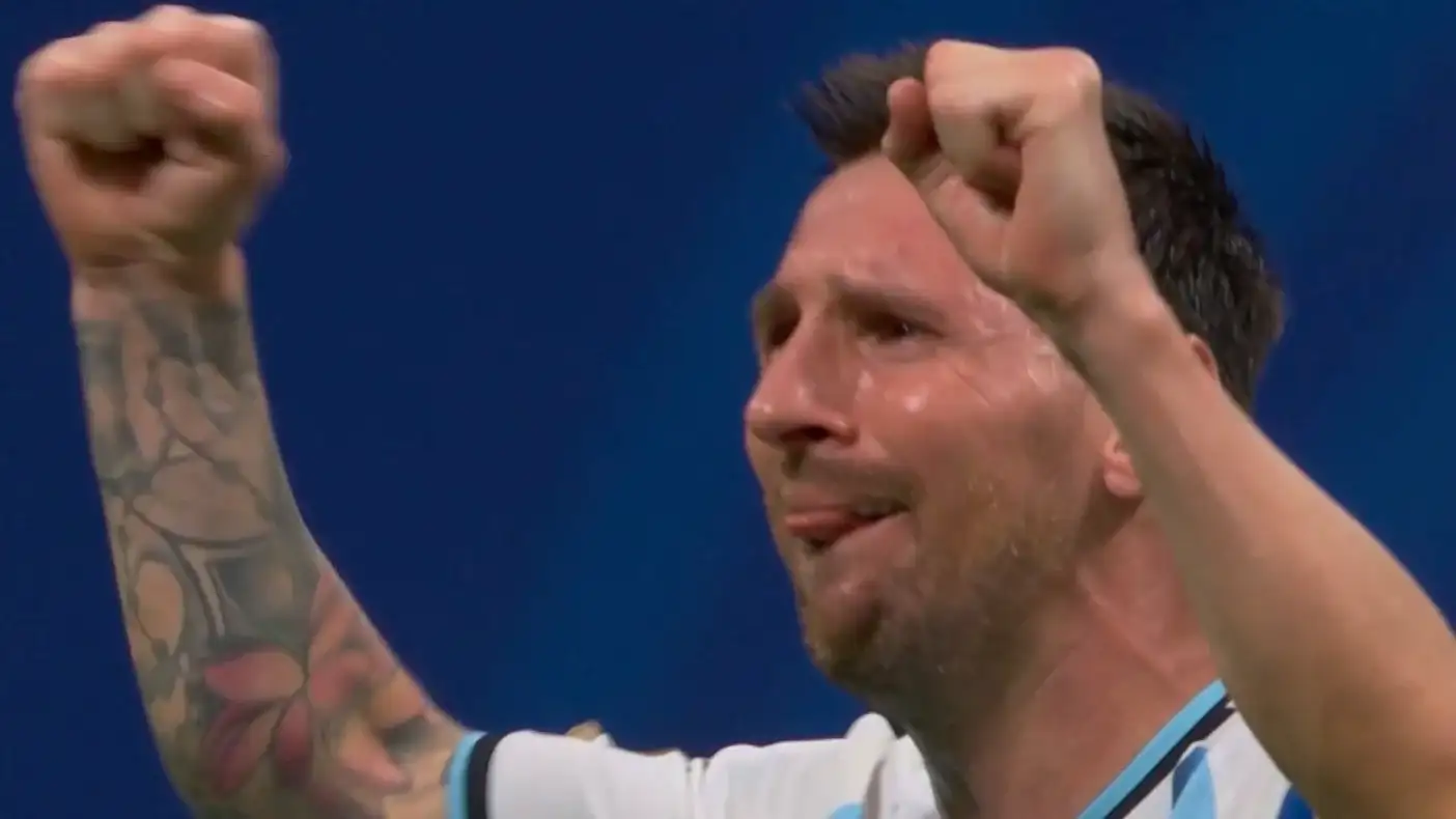 Messi rompió en llanto tras la agónica remontada de Argentina ante Egipto