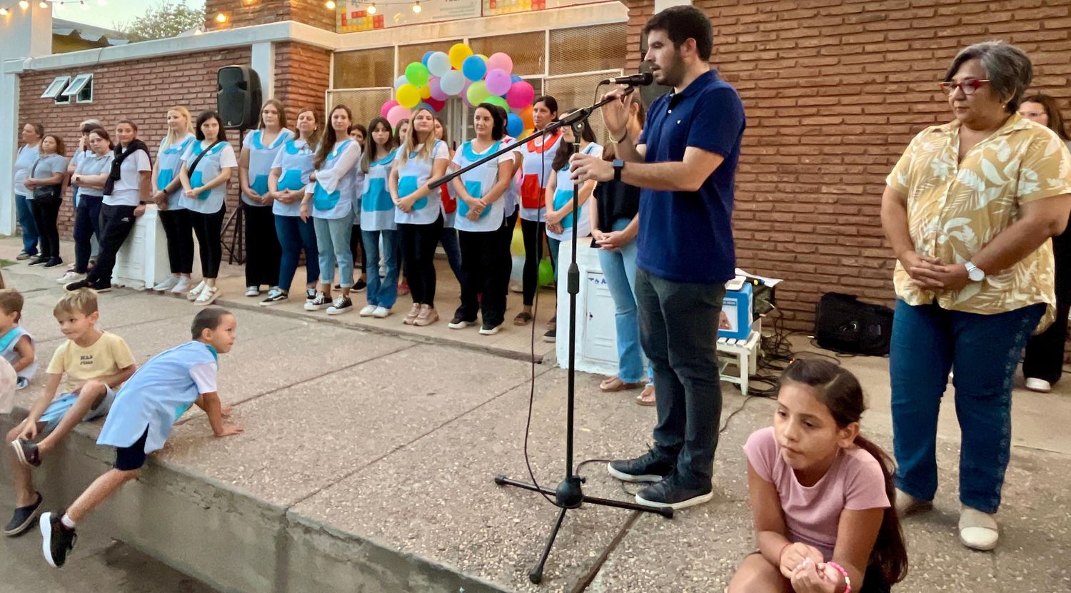 El intendente Chiarella estuvo presente en el acto de apertura. Foto: Gobierno de Venado Tuerto.