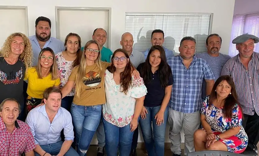 Ducoté junto a legisladores nacionales, provinciales y locales.