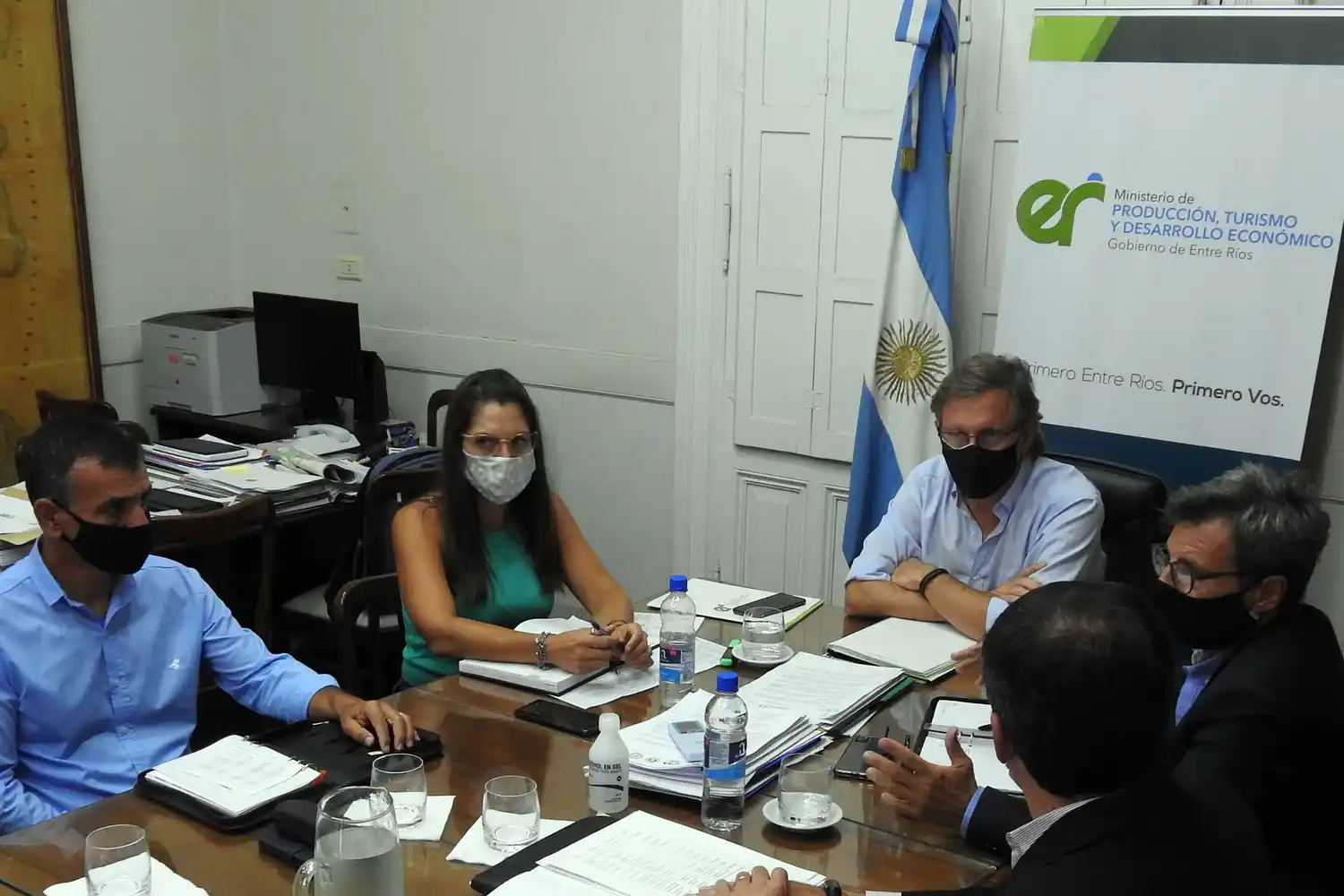 La provincia impulsa obras y planes de desarrollo en el Departamento