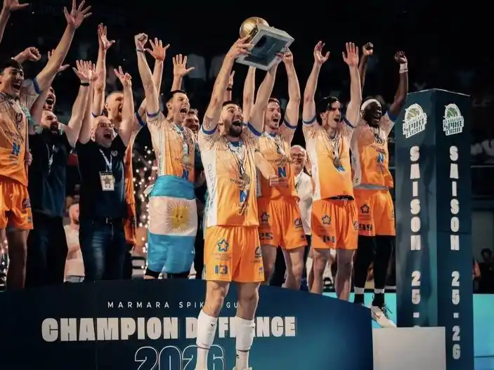 Ezequiel Palacios fue campeón
en Francia con el Montpellier
