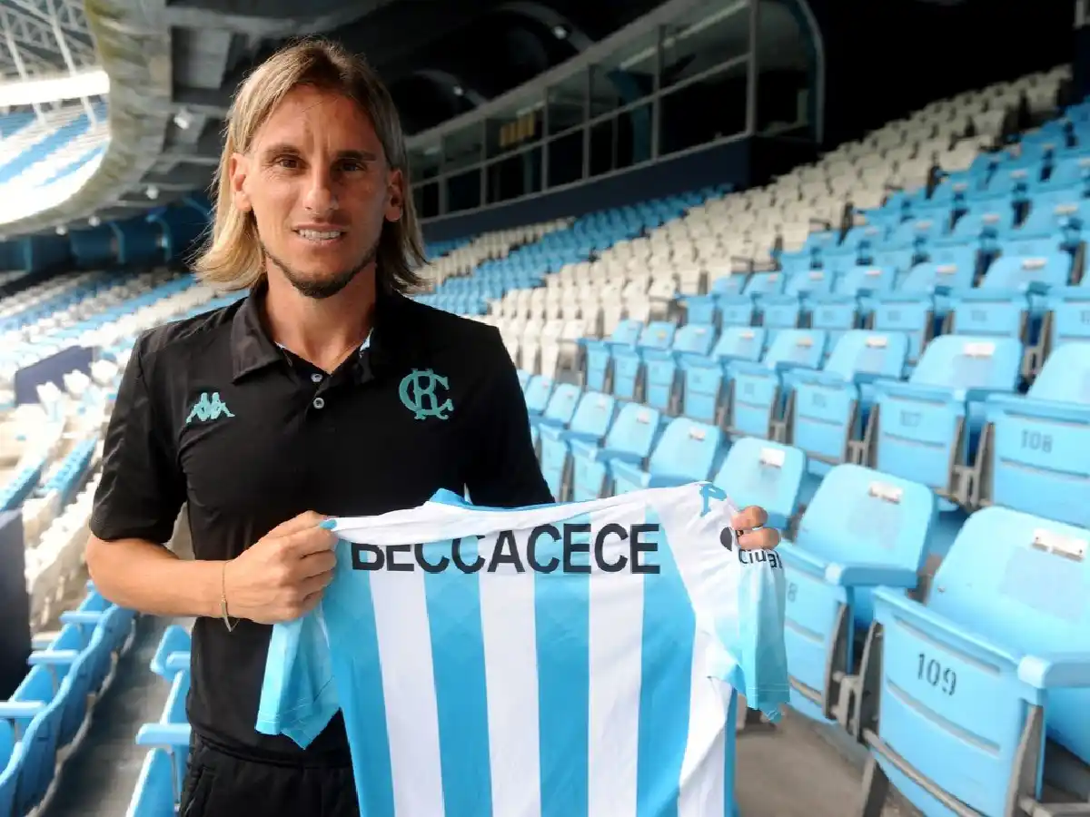 Racing: Beccacece y la posible llegada de Hauche 