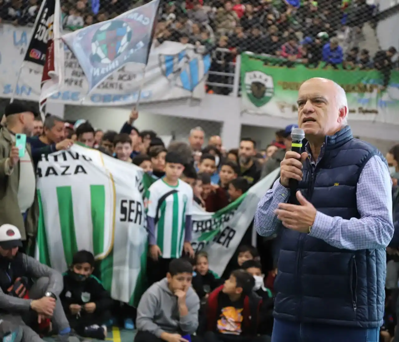 Grindetti presentó "Lanús Deporte 2022"