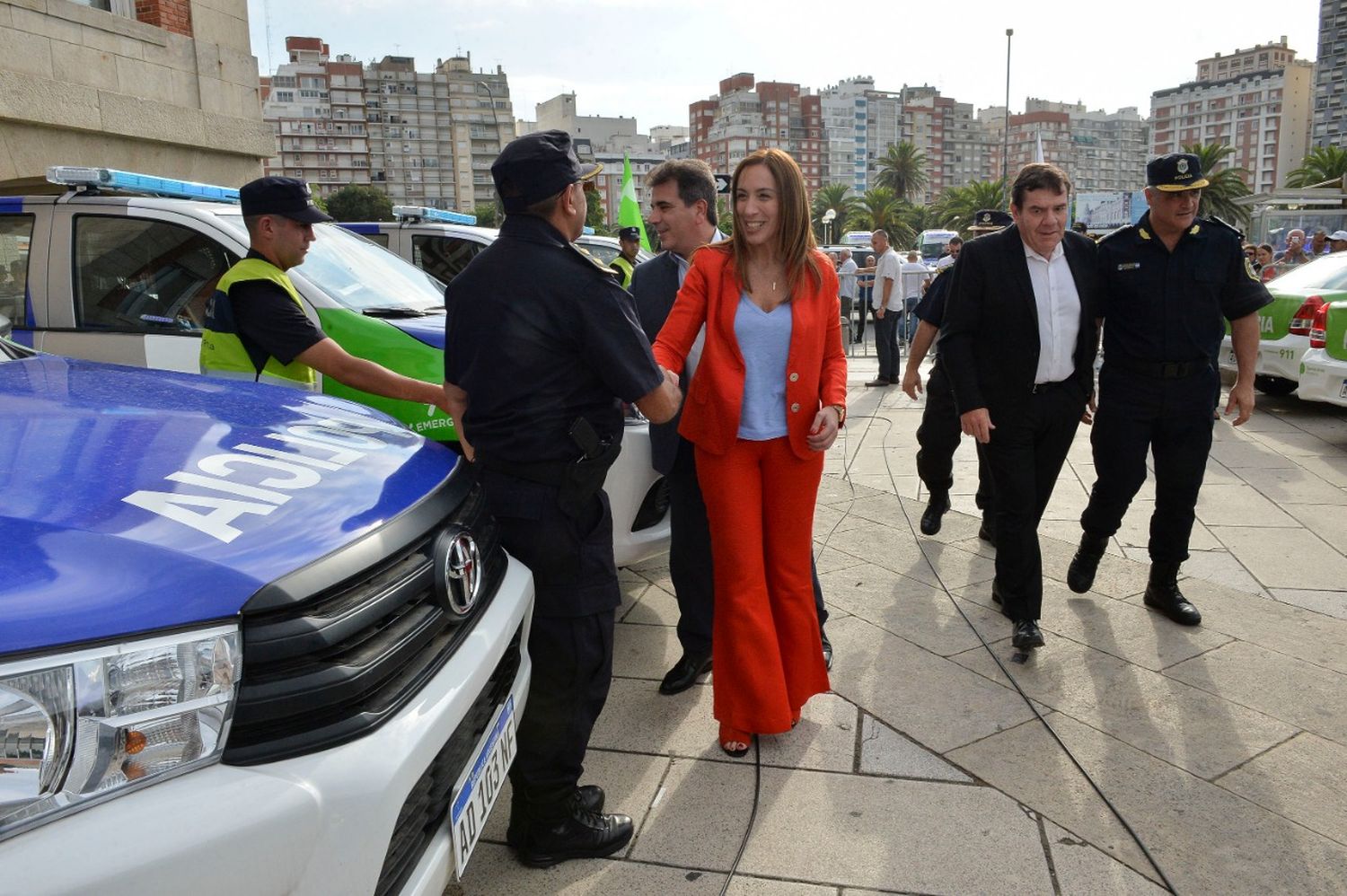 Cincuentas policías llegaron a Tandil para reforzar la seguridad en el marco del Operativo Sol