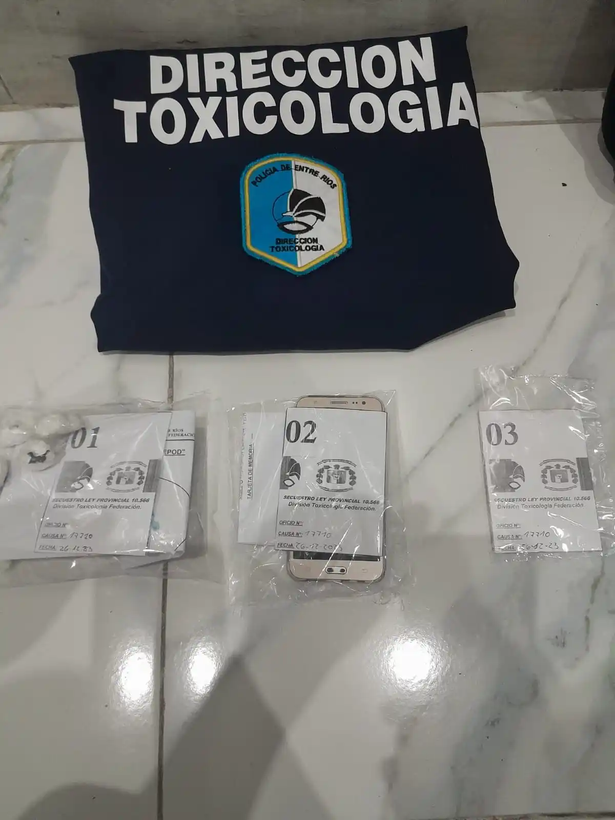 Detuvieron a un concordiense por tenencia de estupefacientes