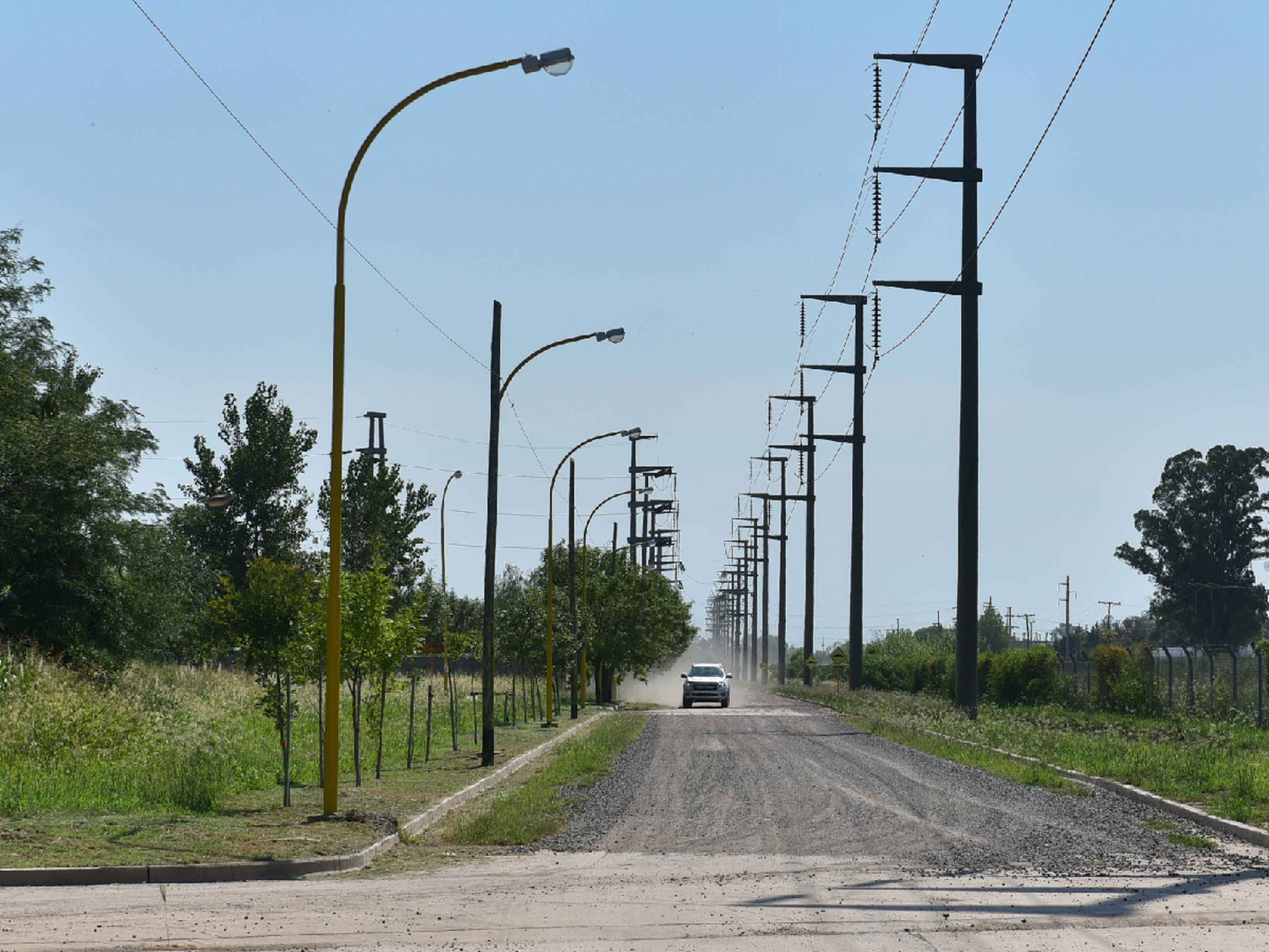 La pavimentación del acceso al Parque Industrial descomprimirá el tránsito