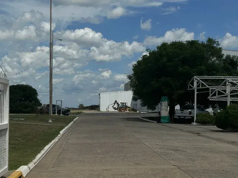 El parque industrial donde funciona la fábrica de calzados donde se produjo el accidente. Foto: archivo La Opinión.