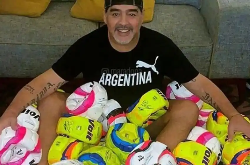 Maradona participará de una cena solidaria por la fuerte tormenta que azotó Sinaloa