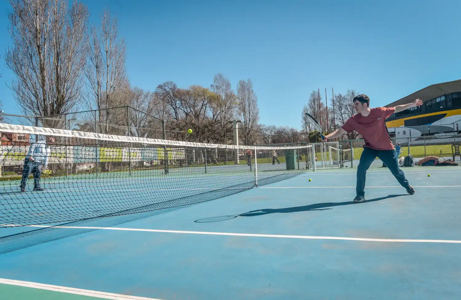 Tras varios meses de trabajo, se pusieron en valor las tres canchas