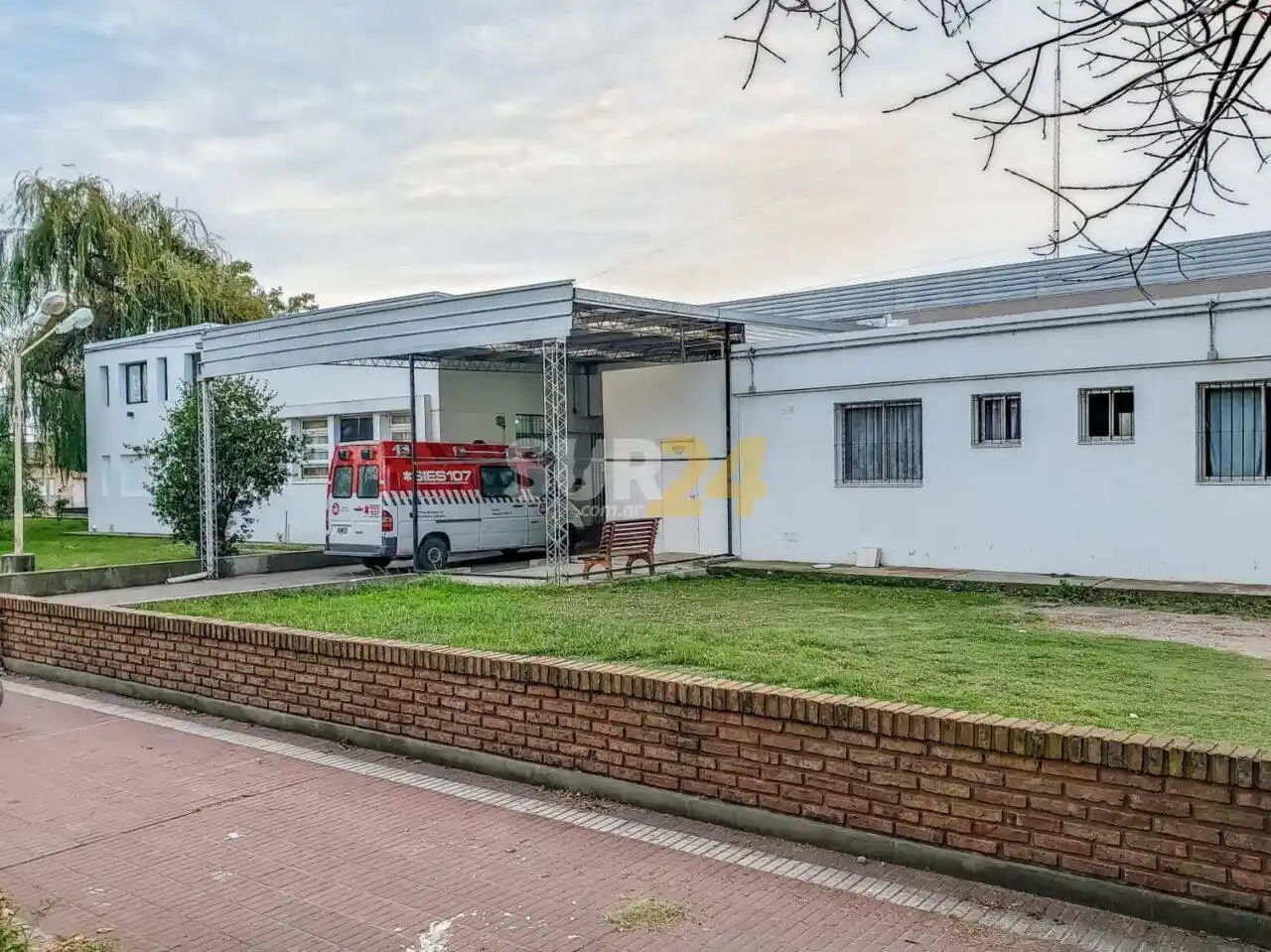 El senador Enrico pide prioridad a la obra de ampliación del Hospital de Wheelwright