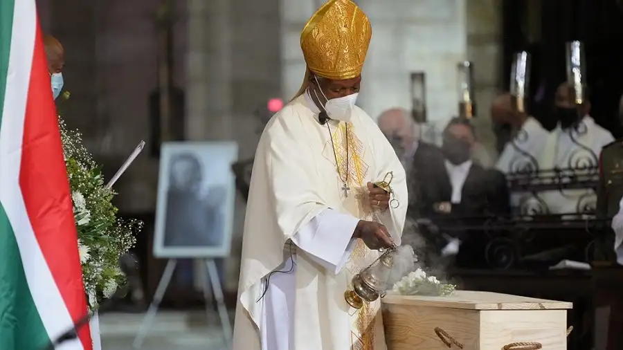 FT FUNERAL

Tutu falleció el domingo pasado a los 90 años.