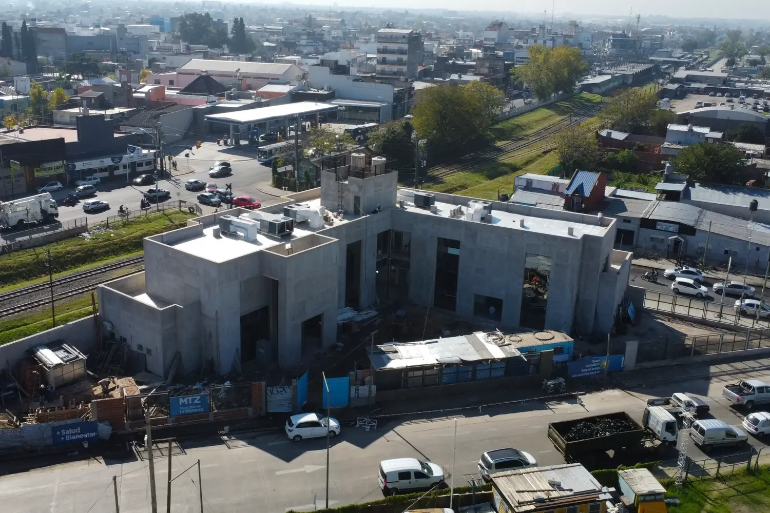 El inmueble se encuentra en la intersección de las calles Beethoven y Comodoro Py d Gregorio de Laferrere.