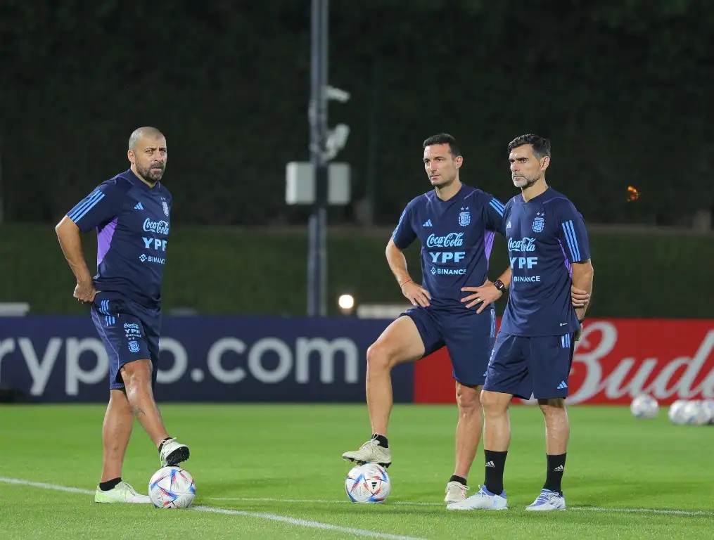 El cuerpo técnico del seleccionado tomó decisiones drásticas ayer.