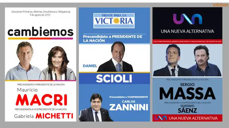 A 40 minutos del cierre, se definieron las 13 fórmulas presidenciales