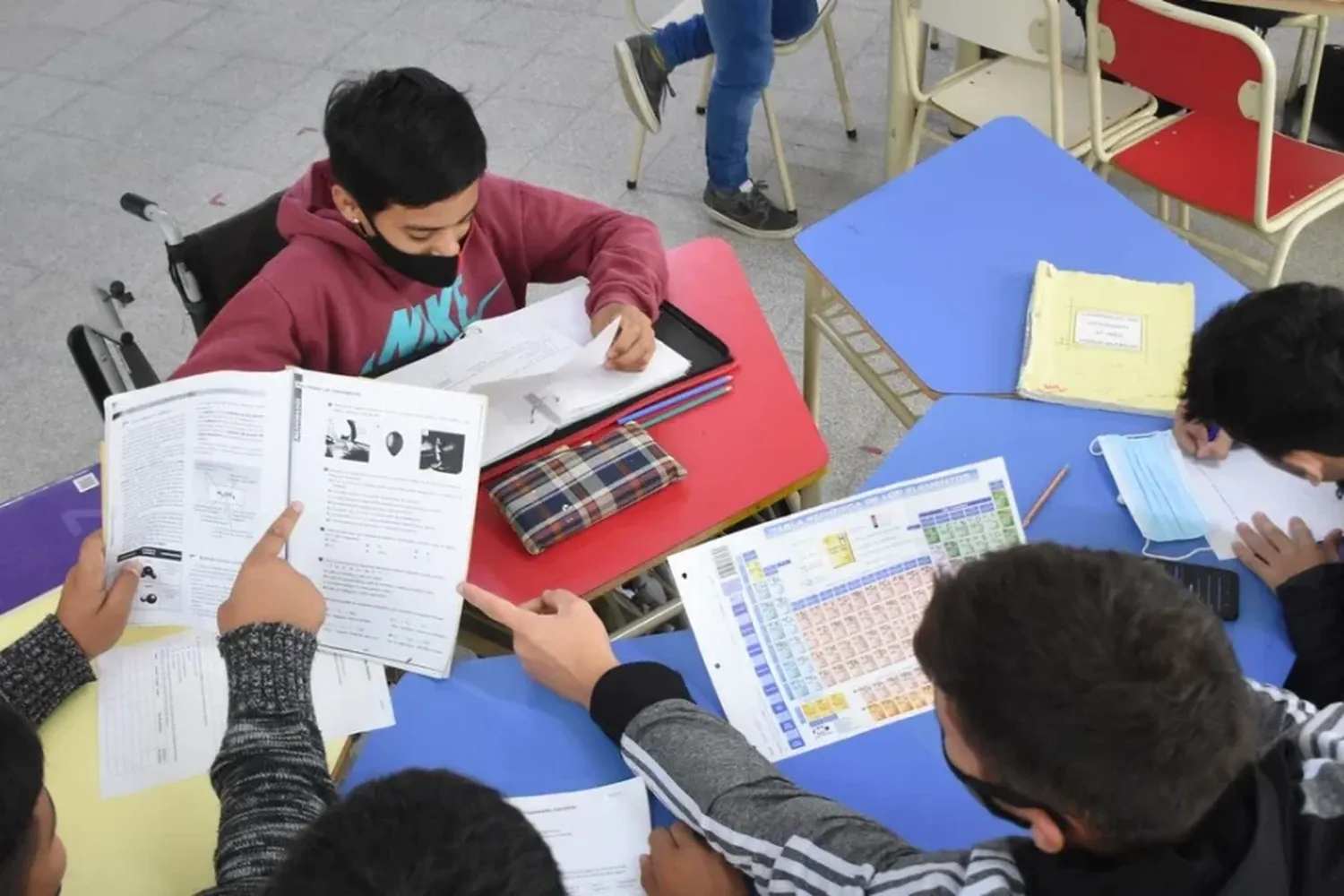 Secundario: se evaluará a los chicos pero sin tribunales examinadores