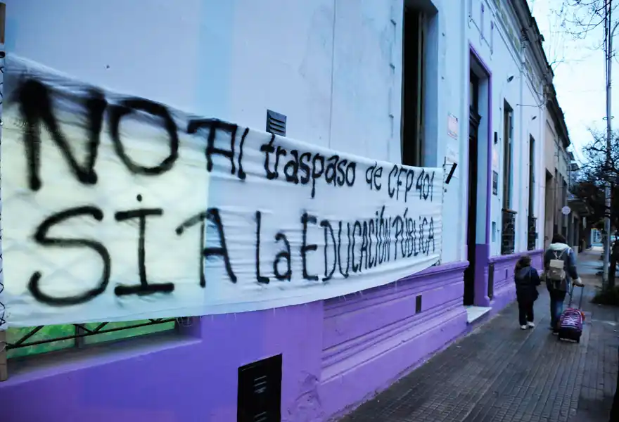 Las explicaciones no aplacaron la incertidumbre de los trabajadores del CFP 401