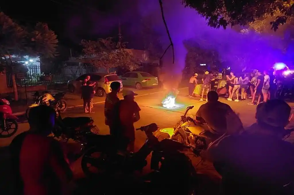 Video: manifestación en Monte Vera por el homicidio de Exequiel Chena