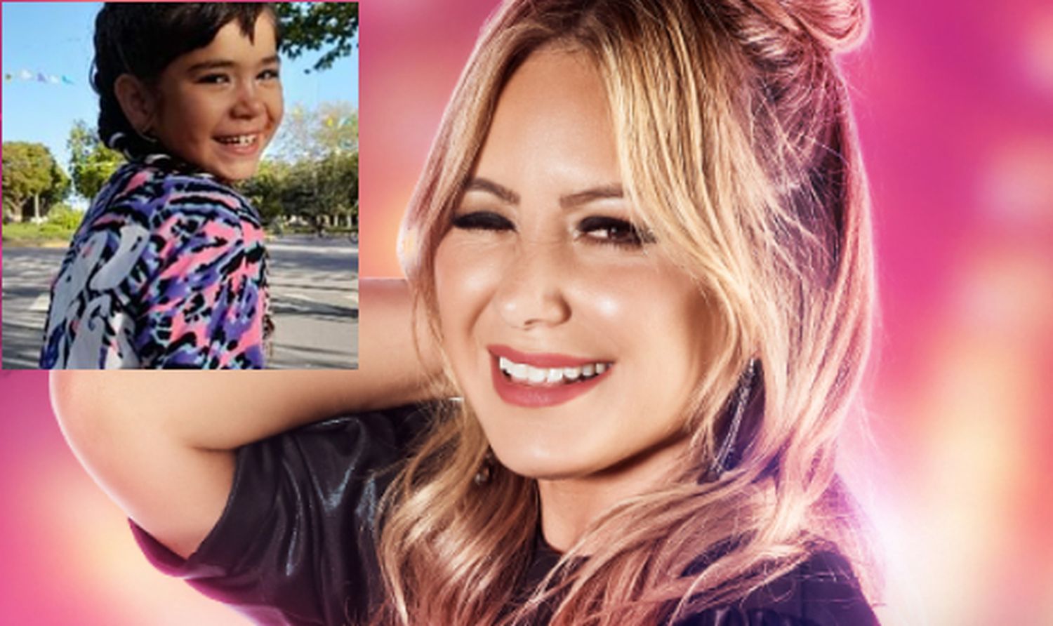 El dulce gesto de Karina con una niña necochense