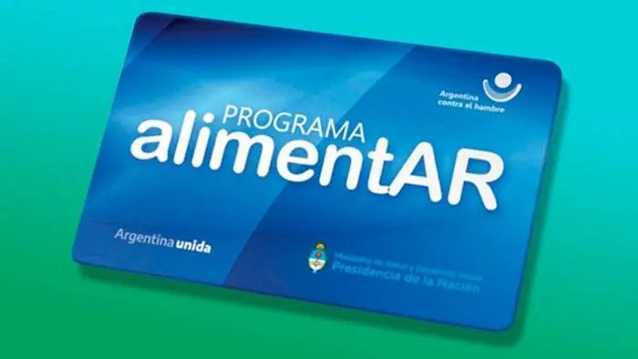 Calendario de acreditación de pagos de la Tarjeta Alimentar