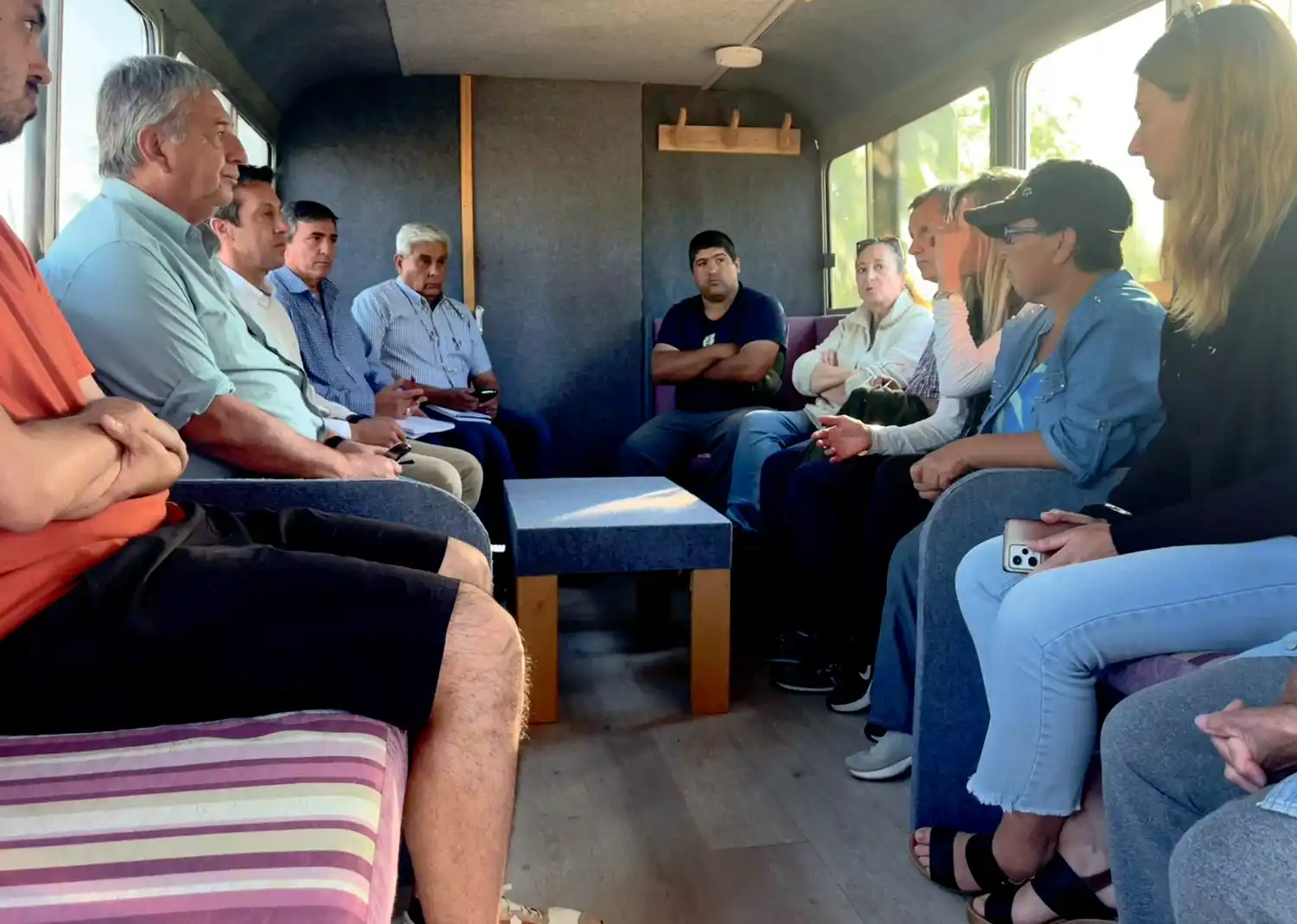 Presencia. En el Barrio Banco Provincia