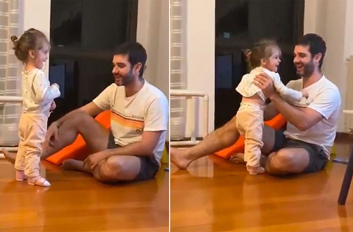 Emocionante video: Valentina, la nena con atrofia muscular espinal, dio sus primeros pasos tras recibir la medicación