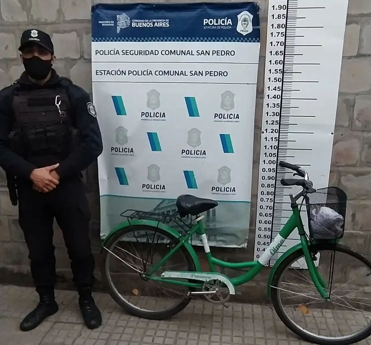 Recuperan bicicleta robada: la encontraron en un pastizal