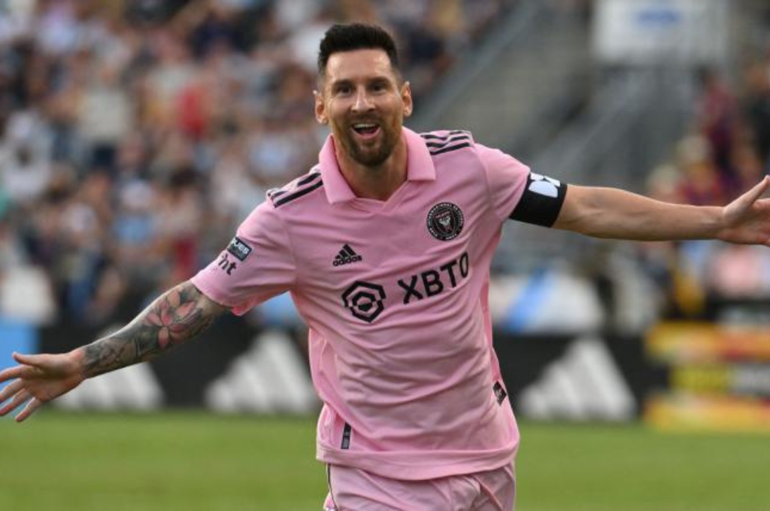 Messi tuvo que ser reemplazado en el partido entre Inter Miami y Toronto FC por un dolor muscular.