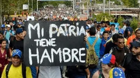Venezuela: "Que el presidente vea que nos está matando de hambre"