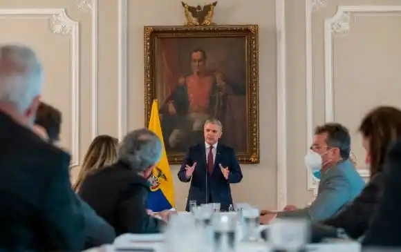 CON CONDICIONES: presidente Iván Duque DISPUESTO a recibir al comité del paro nacional