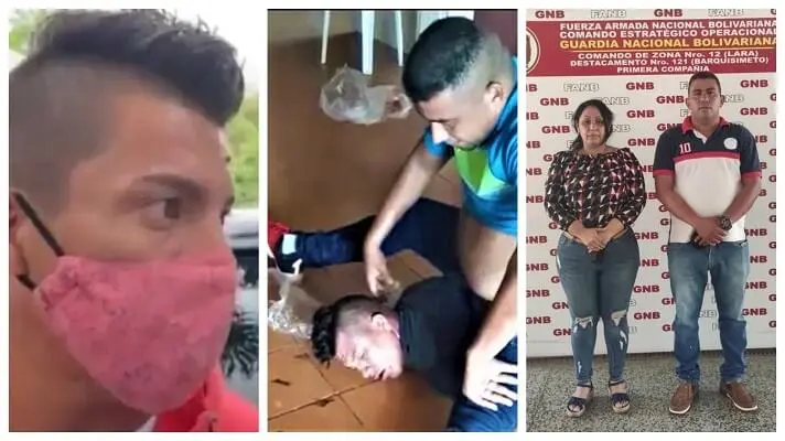 ¡PAREJA  SINIESTRA! Lo que hay detrás del GNB y la mujer que grabó la tortura de un joven