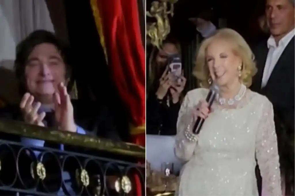 Mirtha Legrand en el desfile de Roberto Piazza